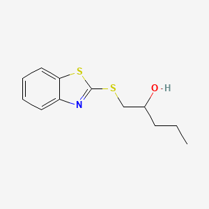 2-Hydroxyamylthiobenzthiazole