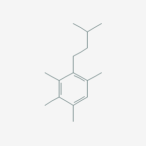 1-(3-Methylbutyl)-2,3,4,6-tetramethylbenzene