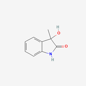 molecular formula C9H9NO2 B1219110 3-Hydroxy-3-methyloxindole CAS No. 3040-34-4