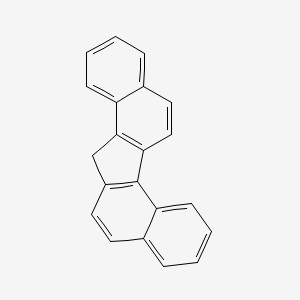 molecular formula C21H14 B1219112 13H-DIBENZO(a,g)FLUORENE CAS No. 207-83-0