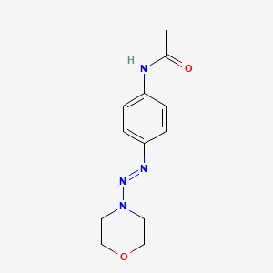N-[4-(4-morpholinylazo)phenyl]acetamide