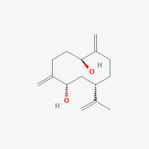 molecular formula C15H24O2 B1219137 Chrysanthediol B 