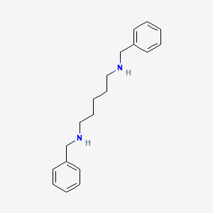 molecular formula C19H26N2 B1219138 Dibenzylcadaverine CAS No. 41640-76-0