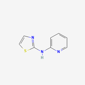 molecular formula C8H7N3S B1219139 N-2-Thiazolyl-2-pyridinamine CAS No. 54670-80-3