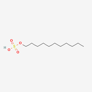 molecular formula C11H24O4S B1219151 Undecylsulfate CAS No. 4297-99-8