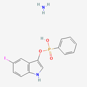 molecular formula C14H14IN2O3P B1219154 5-Iipph CAS No. 96818-63-2