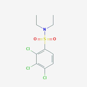 molecular formula C10H12Cl3NO2S B12191588 Diethyl[(2,3,4-trichlorophenyl)sulfonyl]amine 