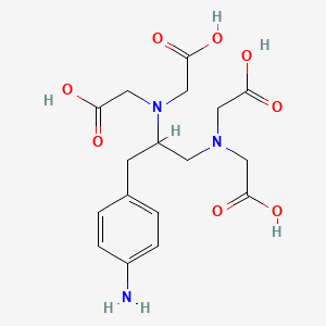 molecular formula C17H23N3O8 B1219182 Aminobenzyl-edta CAS No. 84256-90-6