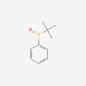 molecular formula C10H14OS B1219183 Phenyl tert-butyl sulfoxide CAS No. 4170-71-2