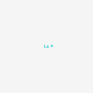 molecular formula La+3 B1219217 Lanthanum cation (3+) CAS No. 16096-89-2