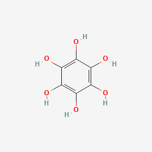 molecular formula C6H6O6 B1219233 Hexahydroxybenzene CAS No. 608-80-0