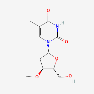 molecular formula C11H16N2O5 B1219234 3'-O-Methylthymidine CAS No. 108895-42-7