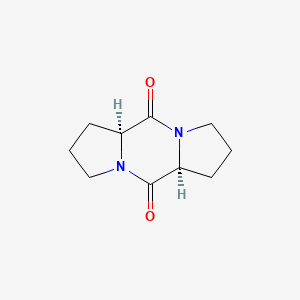 molecular formula C10H14N2O2 B1219259 Cyclo(Pro-Pro) CAS No. 6708-06-1