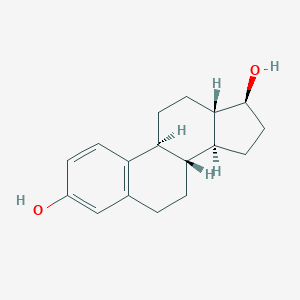 molecular formula C₁₇H₂₂O₂ B121926 17|A,18-Norestradiol CAS No. 15093-14-8