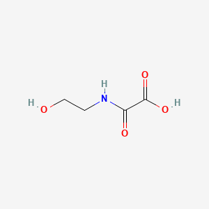 molecular formula C4H7NO4 B1219264 Hydroxyethyloxamic acid CAS No. 5270-73-5