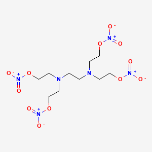 molecular formula C10H20N6O12 B1219272 Tenitramine CAS No. 21946-79-2