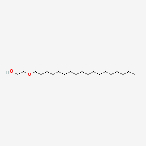 molecular formula C20H42O2 B1219275 2-(Octadecyloxy)ethanol CAS No. 2136-72-3