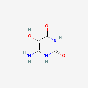 molecular formula C4H5N3O3 B1219277 5,6-Dihydroxycytosine CAS No. 3914-34-9