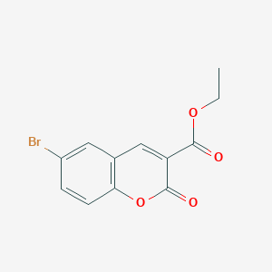 molecular formula C12H9BrO4 B1219299 ethyl 6-bromo-2-oxo-2H-chromene-3-carboxylate CAS No. 2199-90-8