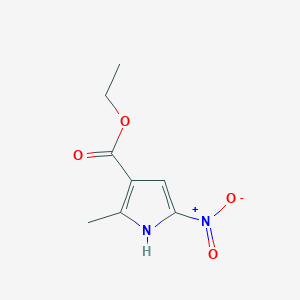 ethyl 2-methyl-5-nitro-1H-pyrrole-3-carboxylate