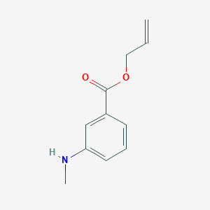 Allyl 3-methylaminobenzoate