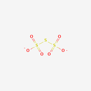 molecular formula O6S3-2 B1219323 Trithionate CAS No. 15579-17-6