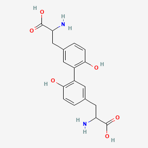 molecular formula C18H20N2O6 B1219331 Dityrosine CAS No. 980-21-2