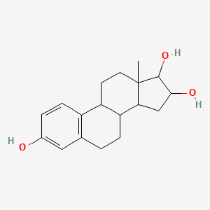 molecular formula C18H24O3 B1219333 16-Epiestriol 