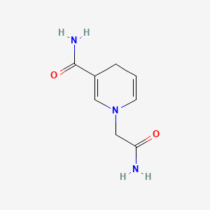 molecular formula C8H11N3O2 B1219339 Caricotamide CAS No. 64881-21-6
