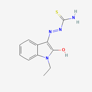 N-Ethylisatin-beta-thiosemicarbazone