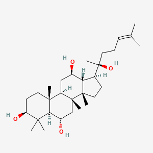 molecular formula C30H52O4 B1219346 Protopanaxtriol 