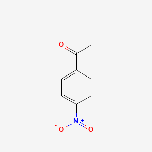 molecular formula C9H7NO3 B1219350 1-(4-nitrophenyl)prop-2-en-1-one CAS No. 22731-72-2