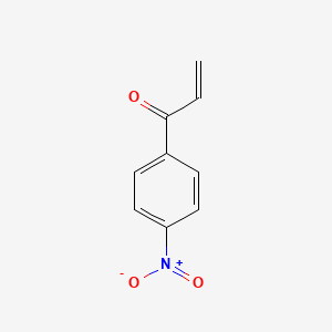 molecular formula C9H7NO3 B1219350 1-(4'-Nitrophenyl)prop-2-en-1-one CAS No. 22731-72-2