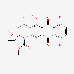 B1219356 Epsilon-pyrromycinone CAS No. 21288-61-9