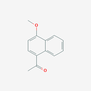 molecular formula C13H12O2 B1219363 1-(4-Methoxy-1-naphthyl)ethanone CAS No. 24764-66-7