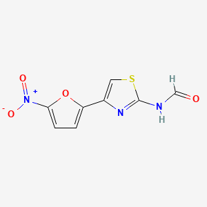 molecular formula C8H5N3O4S B1219375 FANFT CAS No. 24554-26-5