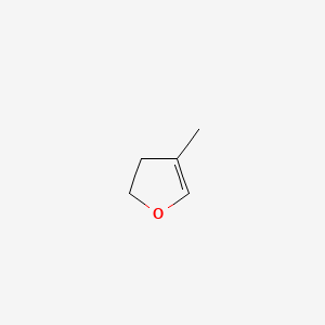 molecular formula C5H8O B1219378 4-Methyl-2,3-dihydrofuran CAS No. 34314-83-5