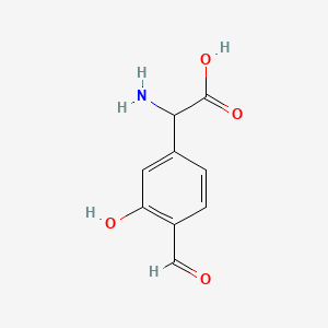 molecular formula C9H9NO4 B1219380 Forphenicine CAS No. 57784-96-0
