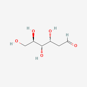 molecular formula C6H12O5 B1219389 Deoxyglucose CAS No. 61-58-5