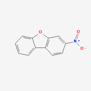 molecular formula C12H7NO3 B1219392 3-Nitrodibenzofuran CAS No. 5410-97-9