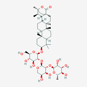 molecular formula C47H76O16 B1219399 Zygophyloside N 
