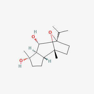molecular formula C15H26O3 B1219400 Orientalol E 