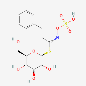 molecular formula C15H21NO9S2 B1219410 Gluconasturtiin CAS No. 499-30-9