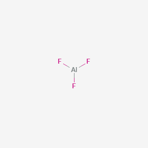molecular formula AlF3 B1219434 Aluminum fluoride CAS No. 7784-18-1