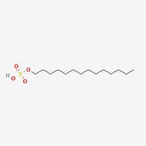 molecular formula C14H30O4S B1219437 Myristyl sulfate CAS No. 4754-44-3