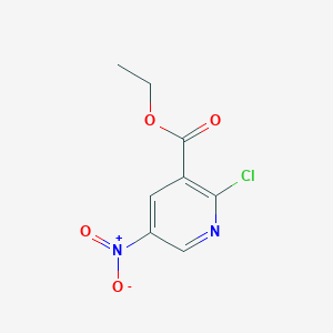 molecular formula C8H7ClN2O4 B121944 Ethyl 2-chloro-5-nitronicotinate CAS No. 151322-83-7