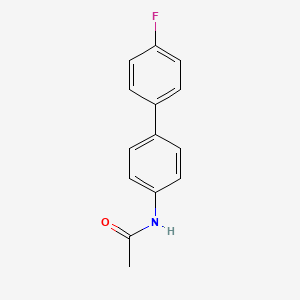 molecular formula C14H12FNO B1219441 4'-(p-Fluorophenyl)acetanilide CAS No. 398-32-3