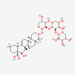 molecular formula C45H72O16 B1219443 Desglucomusennin 