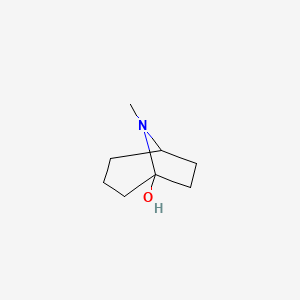 molecular formula C8H15NO B1219449 Physoperuvine CAS No. 60723-27-5