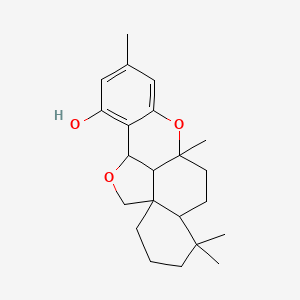 molecular formula C22H30O3 B1219450 Siccanin (TN) 